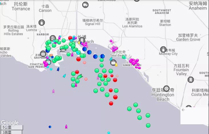 南加州海运航线拥堵持续加剧，船舶等待时间延长至八天！