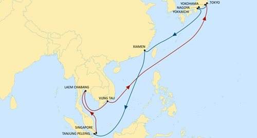 东南亚海运航线